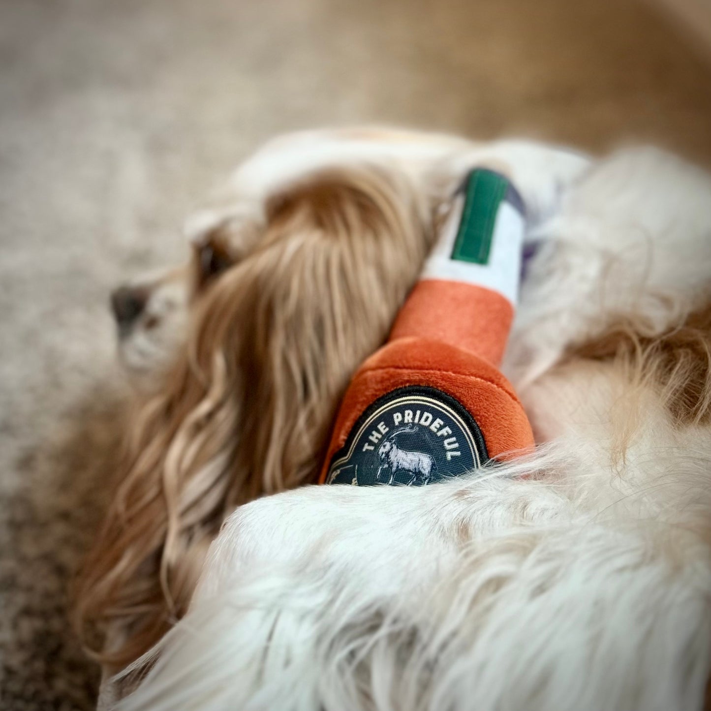 Prideful Goat 15 yr. Bourbon Dog Toy