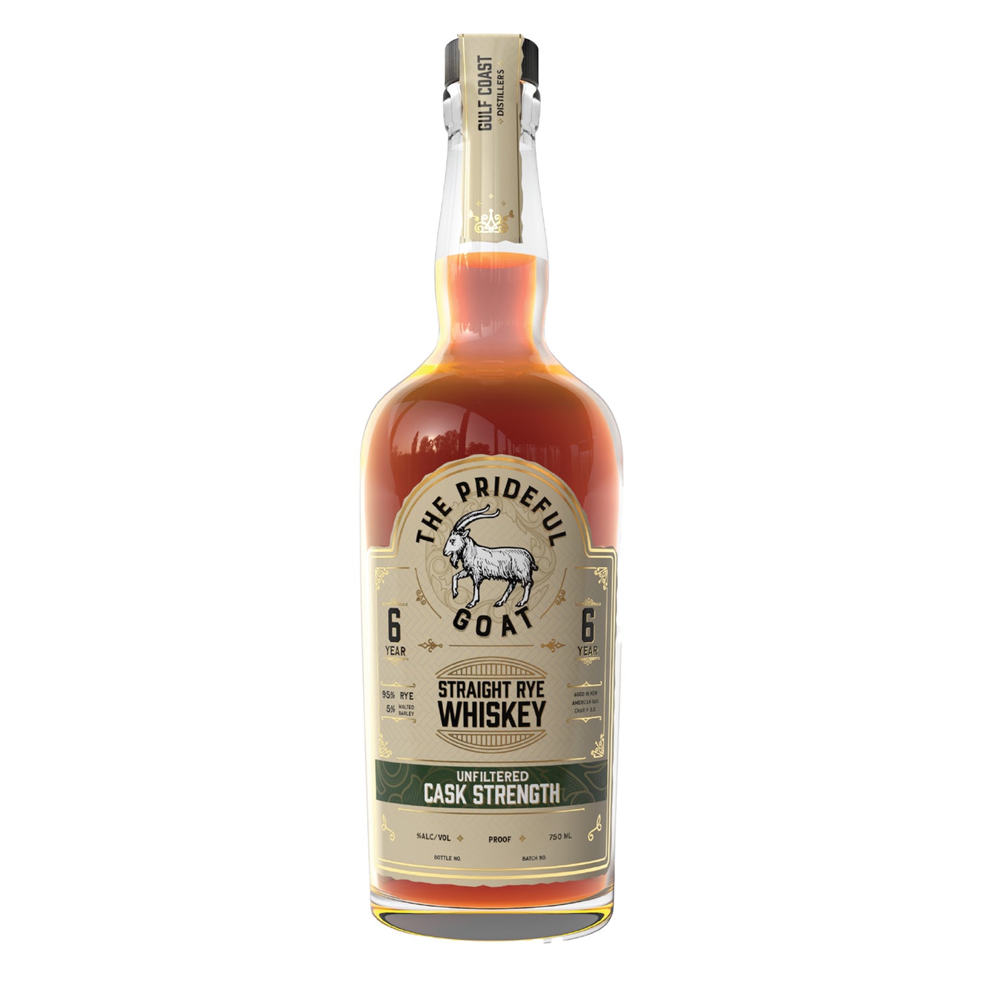 The Prideful Goat Straight Rye Whiskey 6 Year
