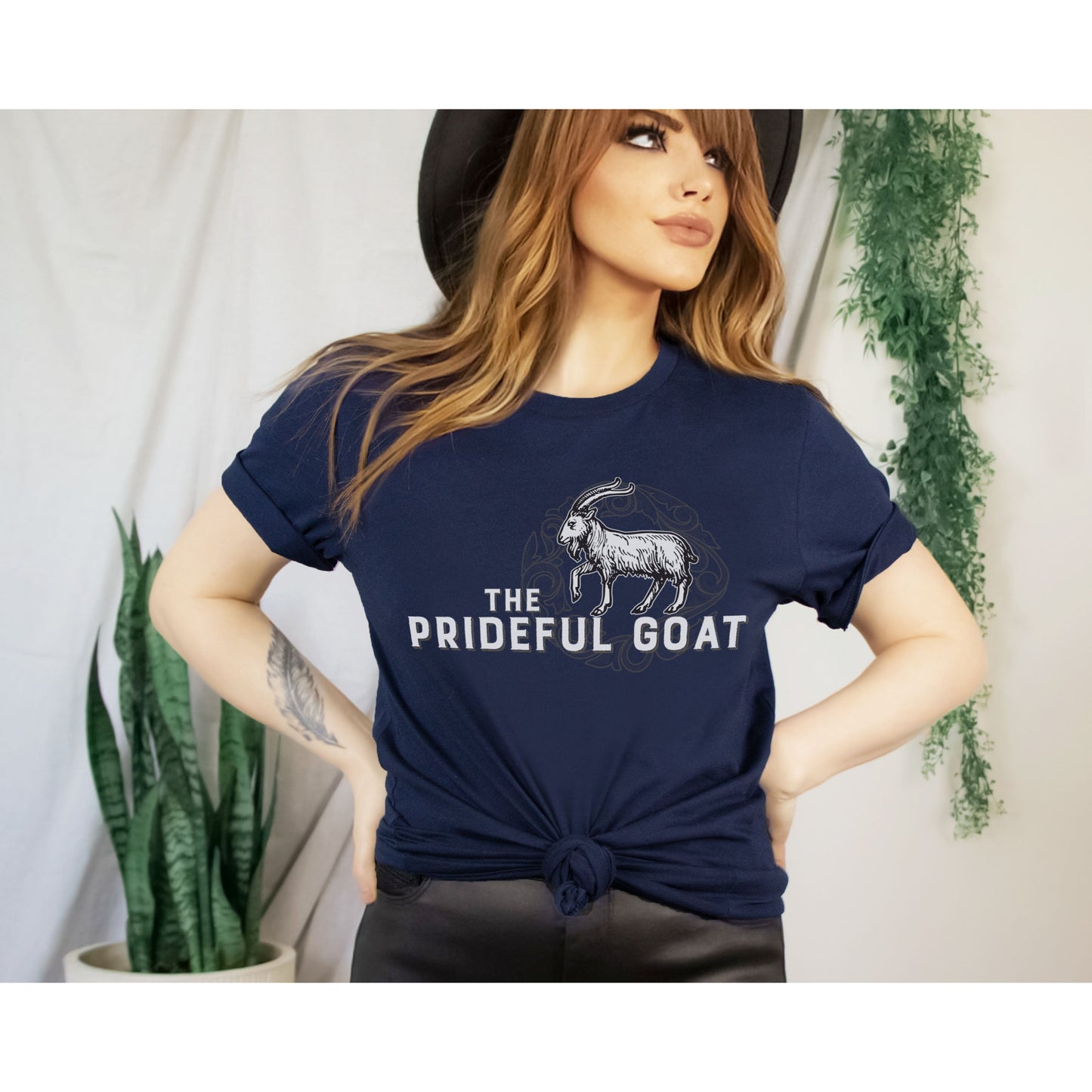Navy Short Sleeve Logo Tee