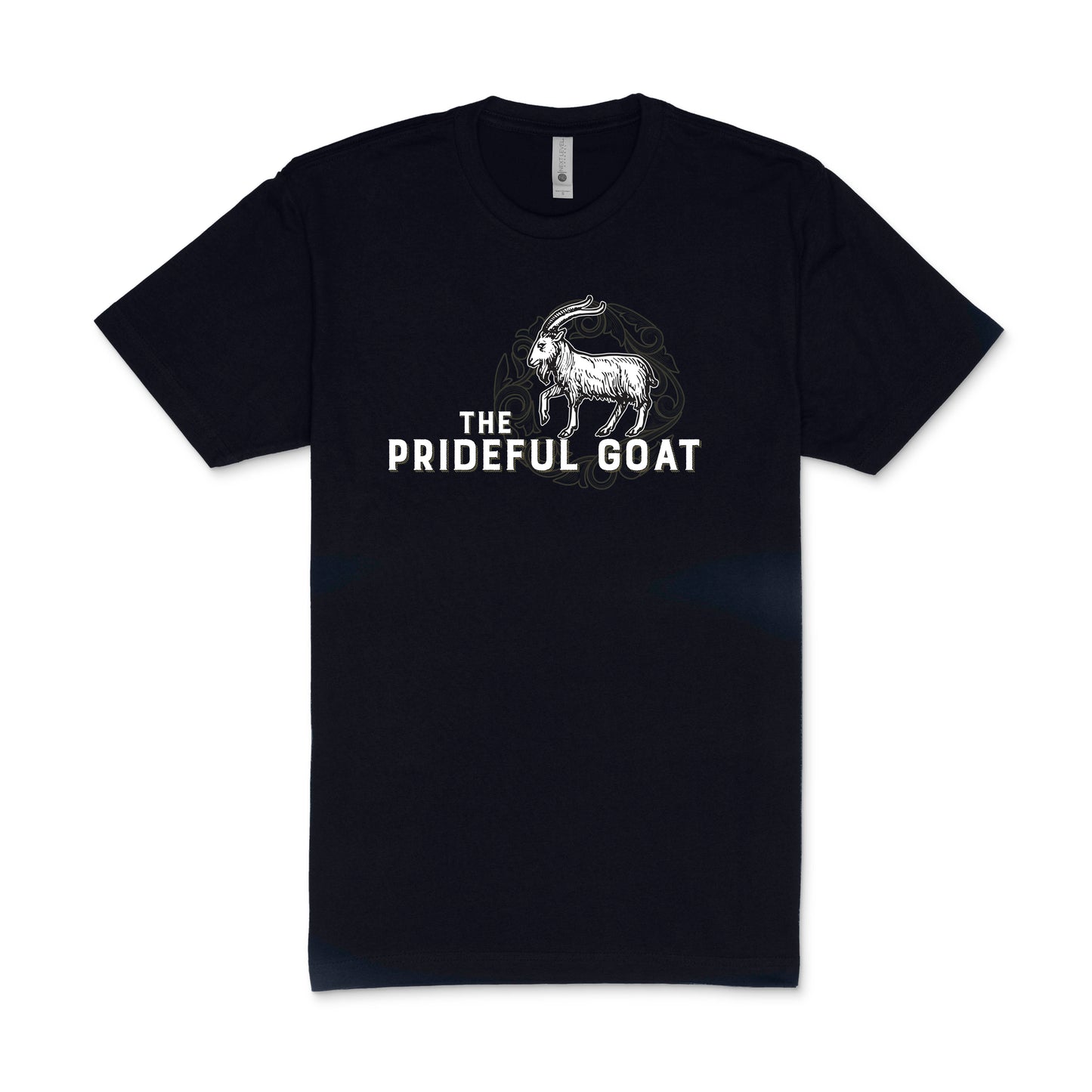 Black Short Sleeve Logo Tee