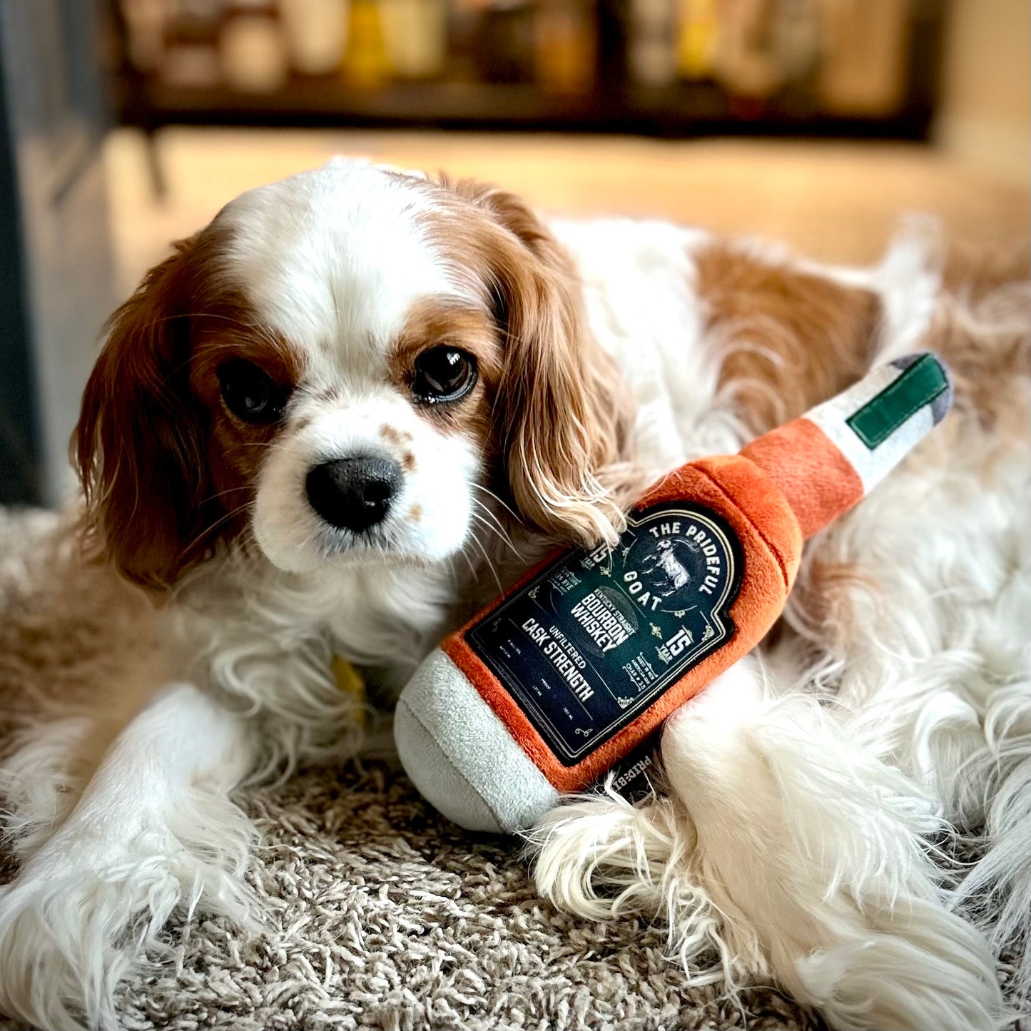 Prideful Goat 15 yr. Bourbon Dog Toy