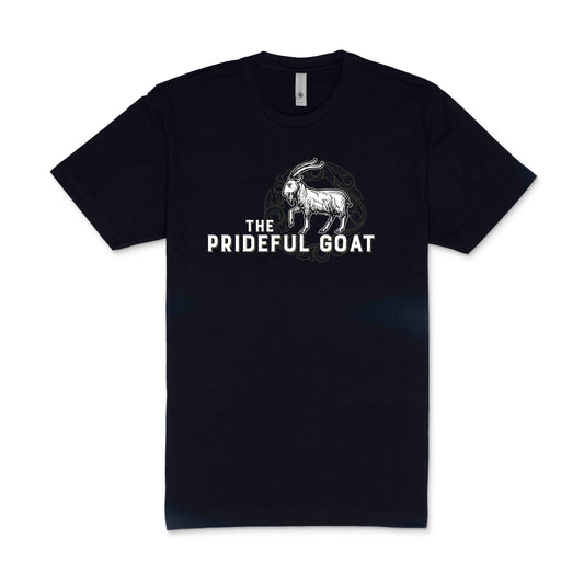 Black Short Sleeve Logo Tee